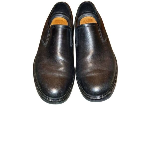 ECCO Men\'s London Apron Toe Slip On Loafer Black Size US 12/12.5 main image 7